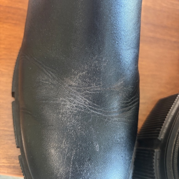 Zara Platform Lug Sole Boots - Picture 4 of 4